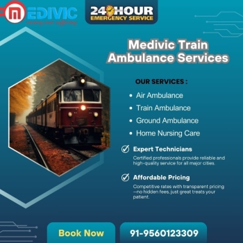 The Top Transfer Team is present in the Medivic Train Ambulance in Bangalore