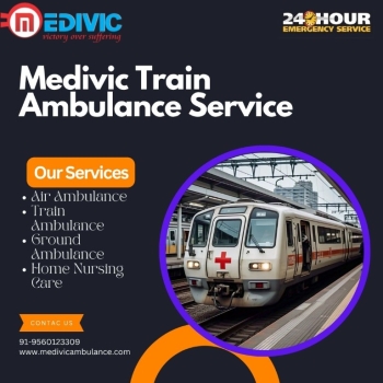 best shift by Medivic Train Ambulance in Guwahati
