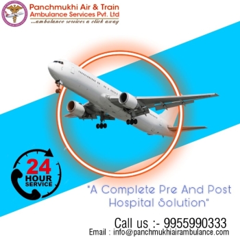 Use an Air Ambulance from Patna with Emergency Patient Relocation by Panchmukhi