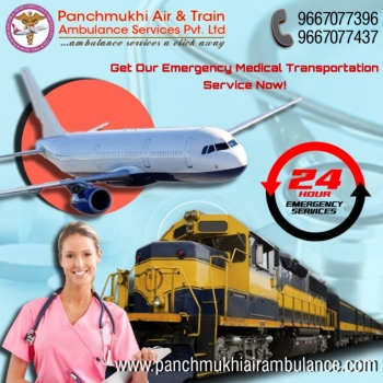 Pick Superb Air Ambulance from Kolkata with Critical Care Facility via Panchmukhi