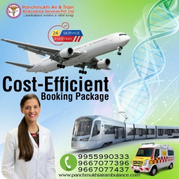 Use an Air Ambulance from Guwahati with Skilled Paramedics by Panchmukhi