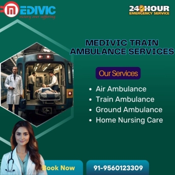 Medivic Train Ambulance in Bangalore Offers a Significant Transfer Experience
