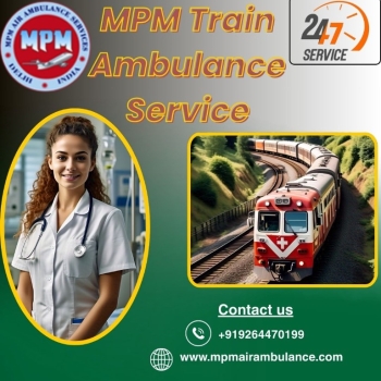 MPM Organizes Patients' Travel with Medical Needs in Gorakhpur in a Train Ambulance