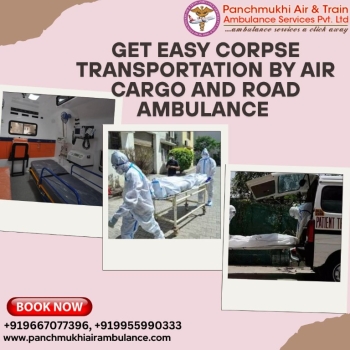 Panchmukhi Offers Dependable Deceased Transit Service in Nagpur in a Dead Body Ambulance