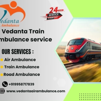 Vedanta ensures that Long Routes are aligned with Healing Needs in Patna in a Train Ambulance