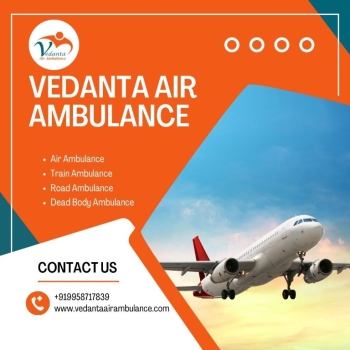 Elect a low-cost Air Ambulance right now from Delhi via Vedanta