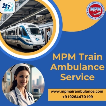 MPM Offers Transit with Proper Health Focus in Jabalpur in its Train Ambulance