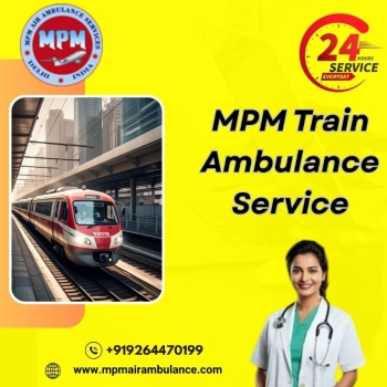 MPM Provide Solid Help during Transit in Raipur in a Train Ambulance