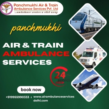 Panchmukhi Expertly Managed Critical Transport through Train Ambulance in Guwahati