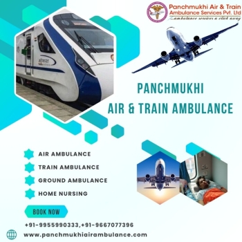 Panchmukhi Guiding the Transit through Experience in Patna in a Train Ambulance