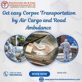 Panchmukhi Supporting Families until everything is Resolved in Patna with a Dead Body Ambulance