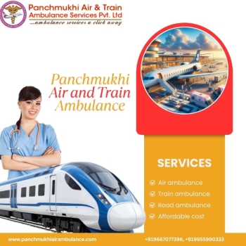 Panchmukhi Train Ambulance Ensures Comfort during the Trip in Guwahati