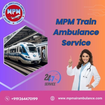 MPM, with its Train Ambulance, is helping the patients in Bhopal to reach a better place safely