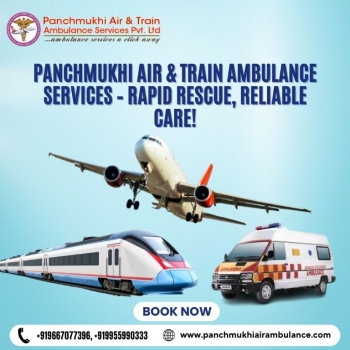For Speedy ICU Patient Transportation - Panchmukhi Air Ambulance in Patna