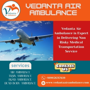 Get an Affordable Air Ambulance for Urgent Patient Transfer from Chennai via Vedanta