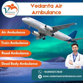 Swift Patient Transport with Air Ambulance from Mumbai via Vedanta
