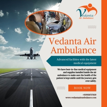 With World-level Medical Assistance, Shift your Patient by Air Ambulance from Lucknow
