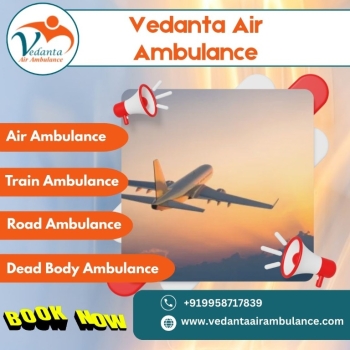 Perfect Medical Care in Air Ambulance at a Low Cost from Kolkata via Vedanta