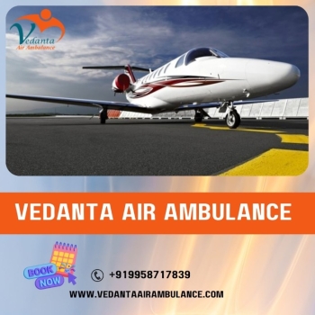 World-level Air Ambulance with Unique Healthcare Services from Mumbai by Vedanta