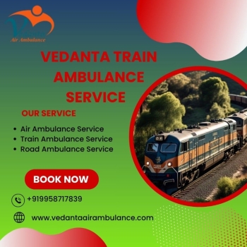 Vedanta Makes You Feel Less Pressure in Bhopal with its Train Ambulance