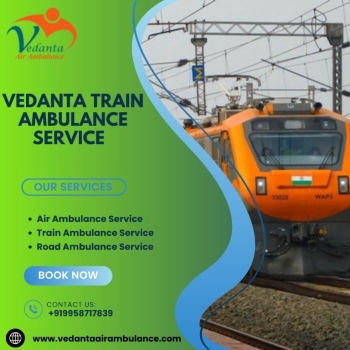 The Crew at Vedanta Manages Transit with Patience in Bhopal in a Train Ambulance