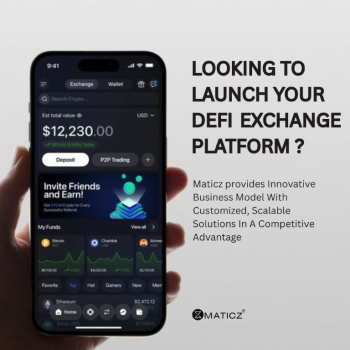 Revolutionize Your Crypto Trading with Maticz's DeFi exchange solutions