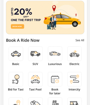 Readymade Taxi App