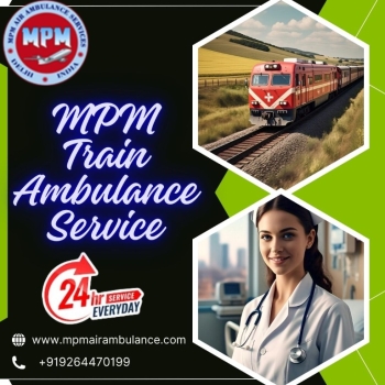 MPM Ensures Risk is Contained While Composing Shifting in Patna in a Train Ambulance
