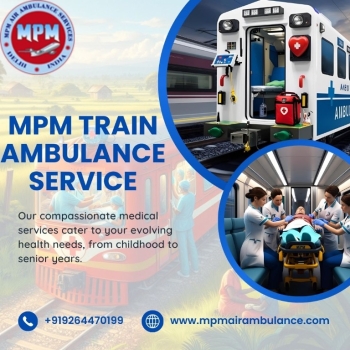 MPM Never Compromises with the Good Health of the Patients in a Ranchi Train Ambulance