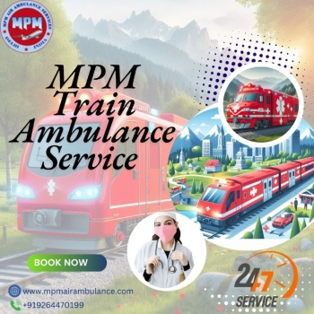 Bangalore's MPM Train Ambulance provides the greatest services at reasonable prices