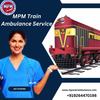 Guwahati's MPM Train Ambulance is renowned for its ability to transfer patients successfully