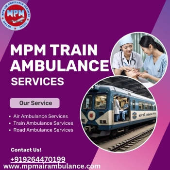 Select Mumbai's MPM Train Ambulance to Get to the Hospital Easily