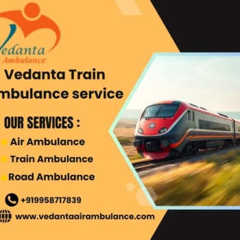 Choose Vedanta Train Ambulance Services with Best ICU Setup in Pune
