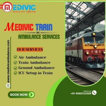 Medivic Does Real Work Instead Of Repeating Promises In Patna In A Train Ambulance