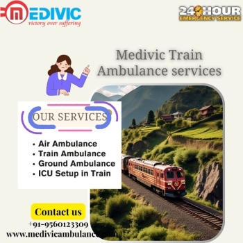 Medivic Doesn't Leave Steps Hanging in Ranchi with its Train Ambulance