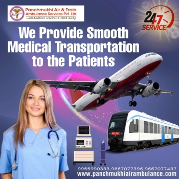 Take Panchmukhi, an Excellent Air Ambulance with Skilled Medical Aptitude in Mumbai