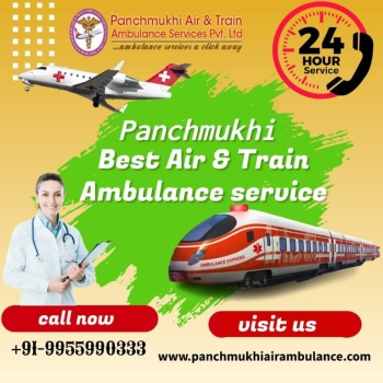 Hire the Most Advanced Air Ambulance from Ranchi with Health Experts by Panchmukhi