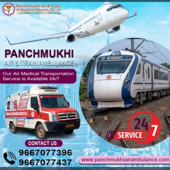 Make use of the Incredible Air Ambulance from Varanasi with Medical Amenity by Panchmukhi