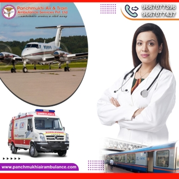 Choose an Air Ambulance from Mumbai with a Specialised Healthcare Crew
