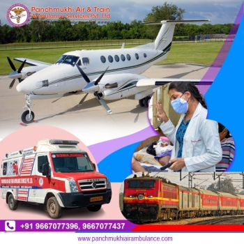 Avail Top Class Panchmukhi Air Ambulance with Superior Medical Services from Coimbatore