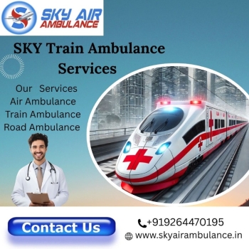 Sky Train Ambulance in Chennai Handles Every Step with Care and Planning