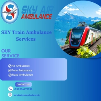 Book Sky Train Ambulance Services in Bangalore with All Safety Measures
