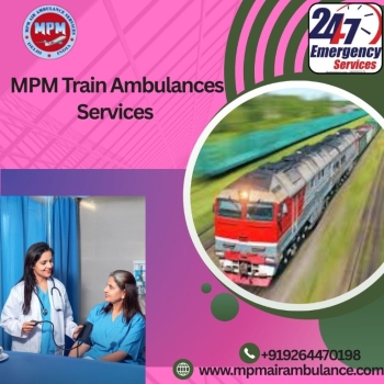 MPM worked ahead of time and accomplished the job well in their Train Ambulance in Gorakhpur.
