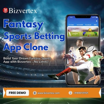 Build Your Dream Fantasy Sports App with Bizvertex—No Limits