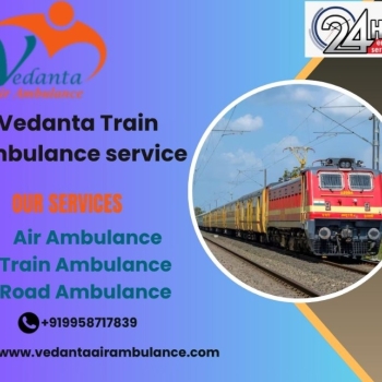 Vedanta Carries Every Part with its Own Team in a Bhopal Train Ambulance