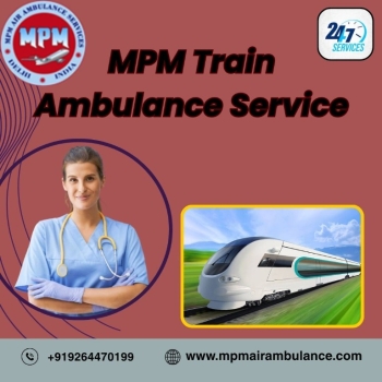 MPM provides clear instructions during travel in train ambulance in Darbhanga