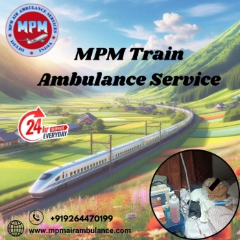 MPM Helps You When No One Answers Clearly in Varanasi with its Train Ambulance