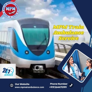 MPM Offers Transit Without Waiting or Losing Pace in Allahabad in a Train Ambulance