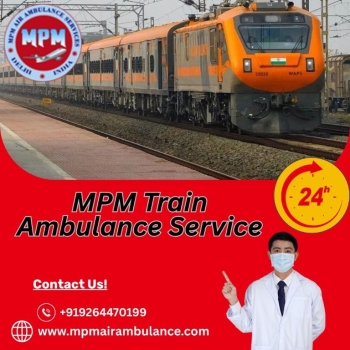 MPM Provides Focused Transportation in Various Areas of Bhopal in Its Train Ambulance