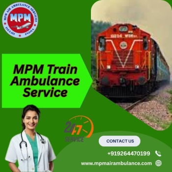 MPM Provides Bed-To-Bed Assistance during Transit in Siliguri in Its Train Ambulance